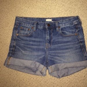 J,crew jean shorts