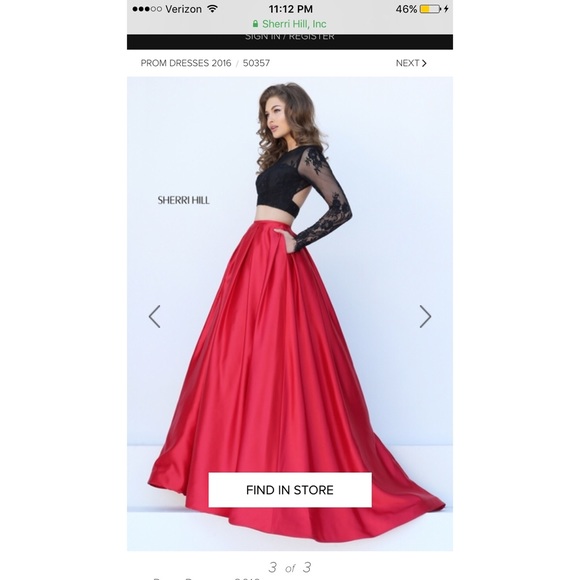 Sherri hill prom dress - Picture 1 of 2