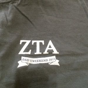 ZTA Dad's Weekend Longsleeve tshirt