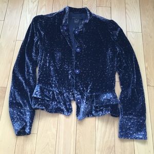 Marc by Marc Jacobs velvet printed jacket