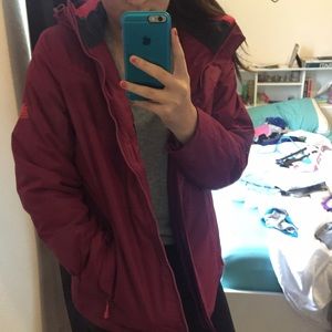 Maroon ZeroXposure Coat