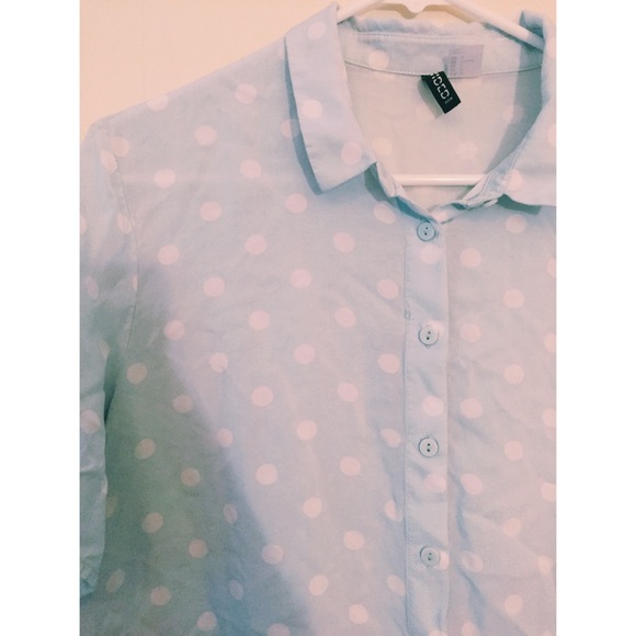 Polka dot Crop top