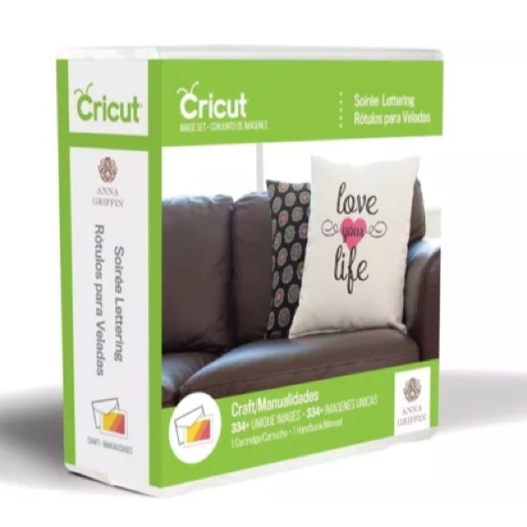 Cricut cartridge- Anna Griffin Soiree Letters