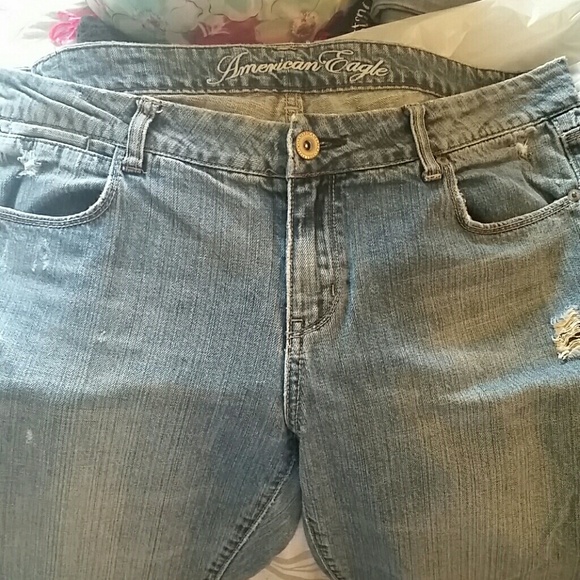 American Eagle Real Flare size 14 Jeans