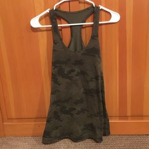 Lululemon army racerback tank