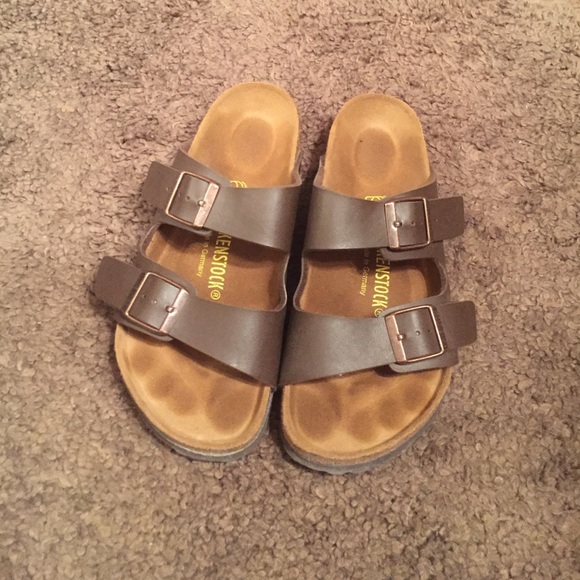 Birkenstock Shoes - Birkenstock Arizona Sandals - Brown