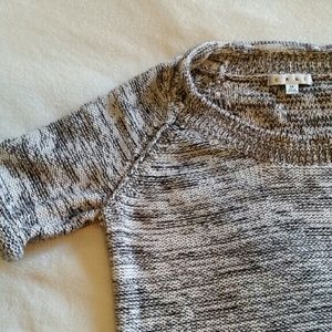 CABIN knit sweater grey and black