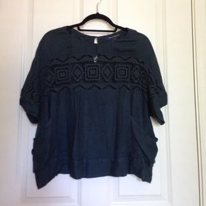 French Connection Dark Green top. Size 0