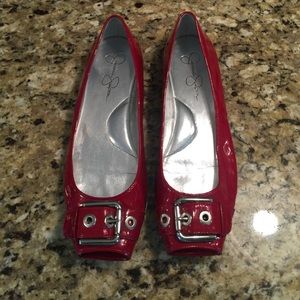 Red Jessica Simpson fun flats!