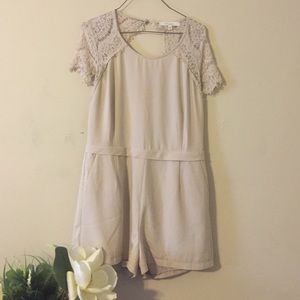 Nude romper