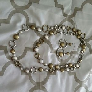 Neclace $ earings set