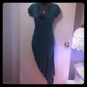 Gorgeous Teal T-shirt dress
