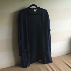 14th & Union long grey cardigan