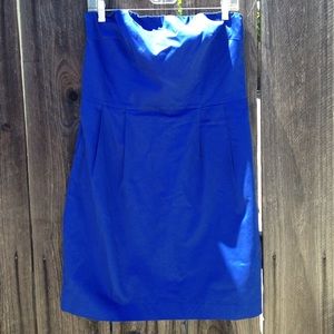 ⚡️CLOSET CLEAROUT⚡️Express Blue tube top dress