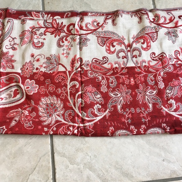 Red Paisley scarf brand new with tags