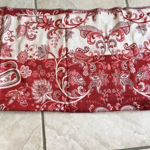 Red Paisley scarf brand new with tags