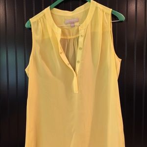 Banana Republic sleeveless blouse