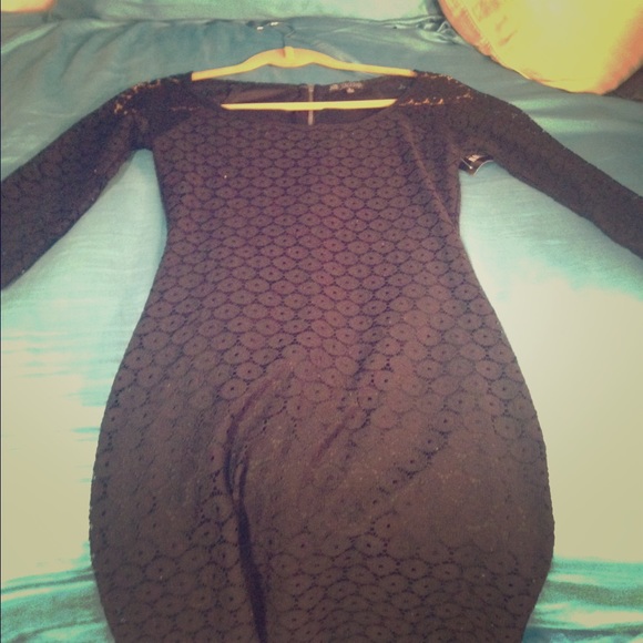 Black minidress, size S