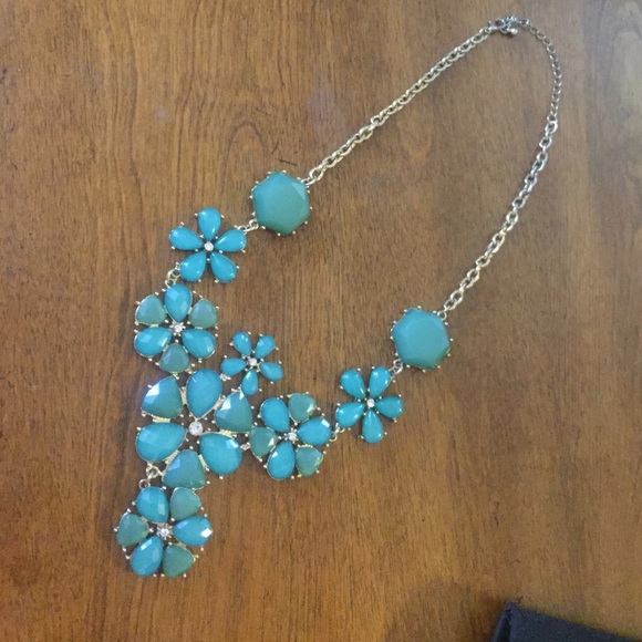 Blue necklace