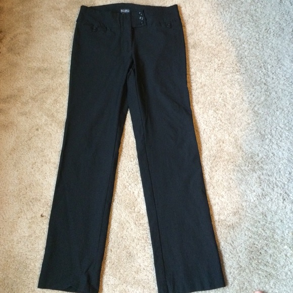 Super Stretch Black Dress Skacks