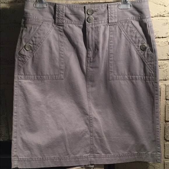 Eddie Bauer Gray Skirt