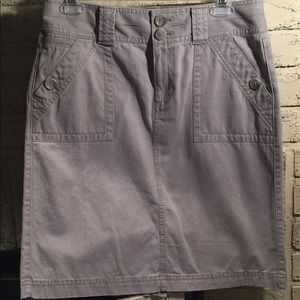 Eddie Bauer Gray Skirt