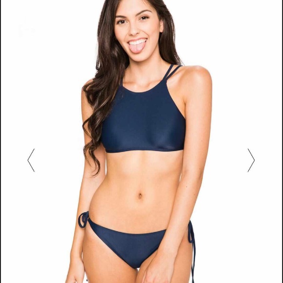 ❌ SOLD ❌ Frankie's Bikinis Marley Set in Indigo