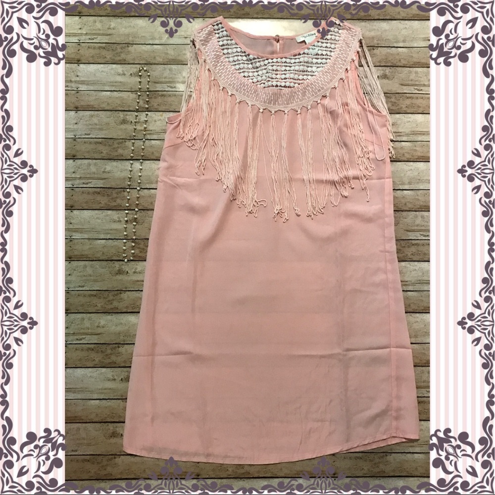 Boutique Fringe Dress