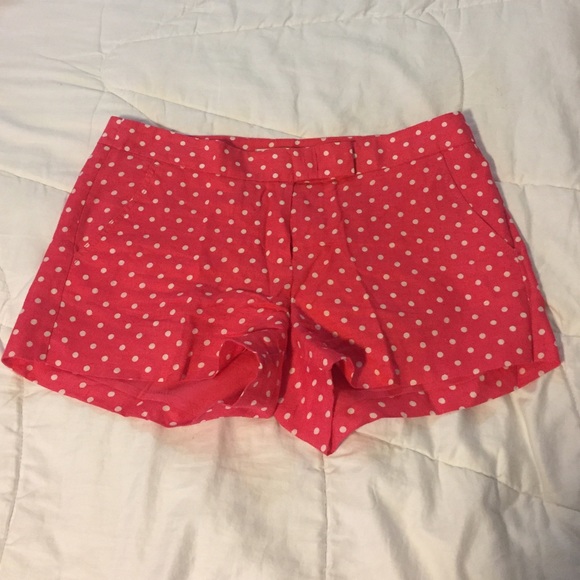 Polka dot linen shorts - Picture 2 of 4