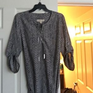 Snake-Print Michael Kors Dress