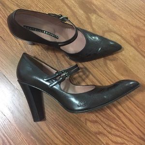 Fratelli Rosetti Mary Jane brown pumps