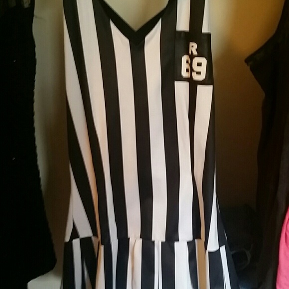 Sexy referee haloween costume