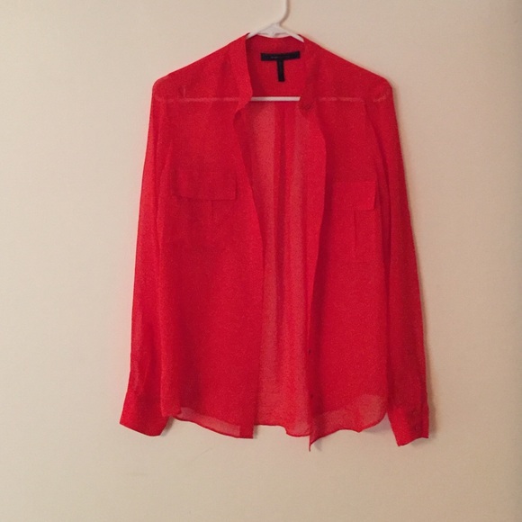 Silk button down BCBGMAXAZRIA - Picture 1 of 4