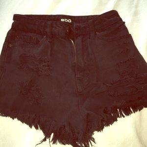 Urban Outfitters black shorts