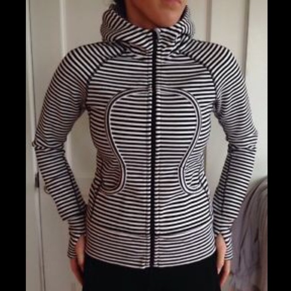 Lululemon Striped Scuba Hoodie