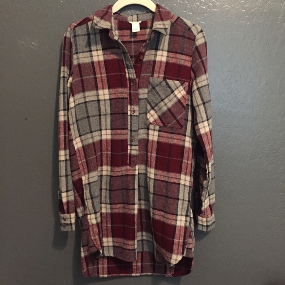Sold!!Flannel dress