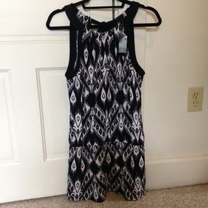 NWT White House Black Market M Ikat Print Dress