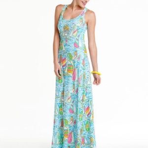 Lilly Pulitzer "You Gotta Regatta" Maxi Dress