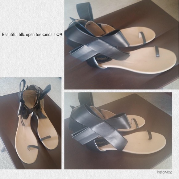 Black sandals