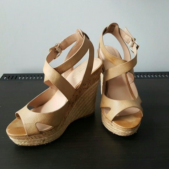 Tan wedges