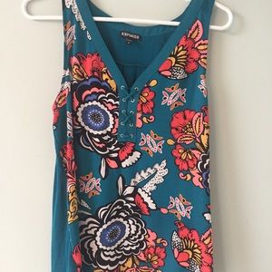 Express Lace-Up Tank Top