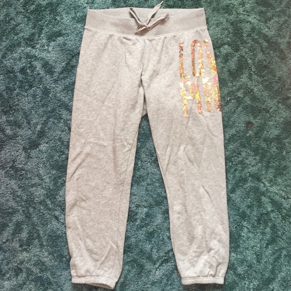 Victoria's Secret Pink Sequin Sweats