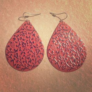💎 Coral pink Earrings💎