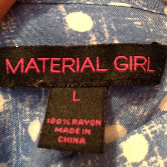 Material Girl blue strappy dress w underwire - Picture 4 of 4