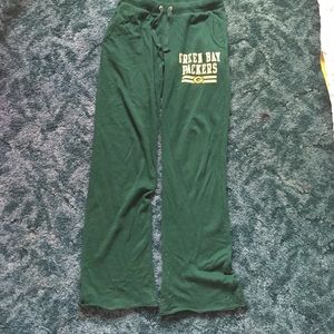 Victoria's Secret Green Bay Packers sweats