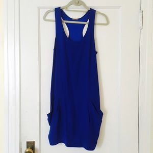 Loeffler Randall Silk Racerback Dress, 4