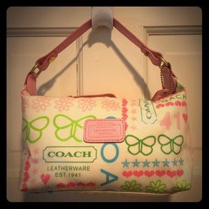Waterproof Pattern Coach Purse