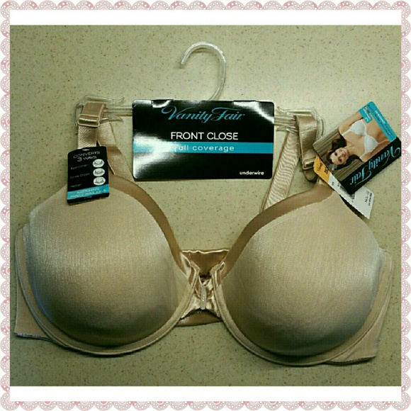 Vanity Fair convertible, front closing, bra