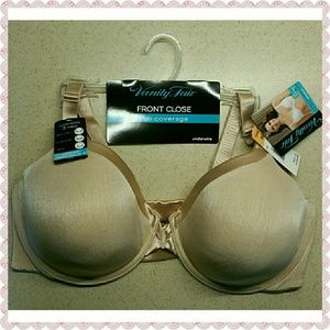 Vanity Fair convertible, front closing, bra