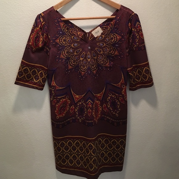 Tunic or short paisley dress with beautiful detail